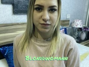 Blonddwomann